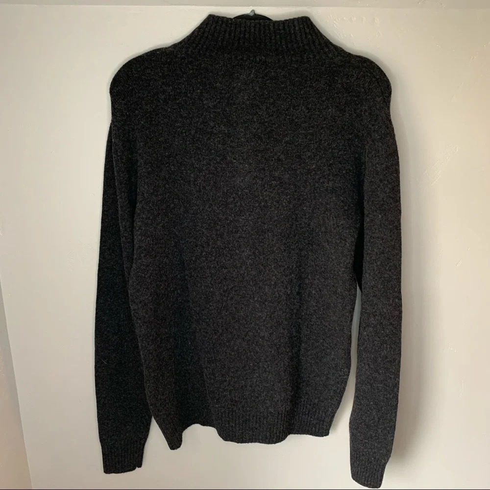 Pepe Jeans London Lambswool 1/4 Zip Pullover Jumper Sweater